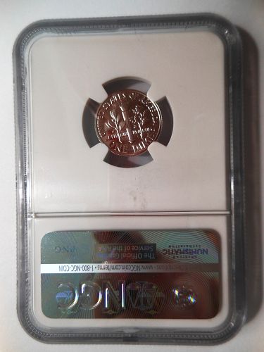 1964-P NGC PF 67 Cameo *Pointed 9* Silver Roosevelt Dime