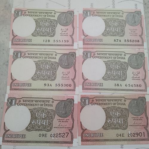 2015...16...17....India six  notes