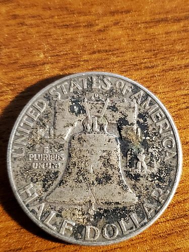 1953 D Franklin Half Dollar