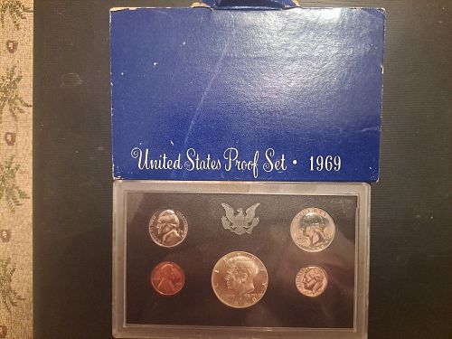 1969-S UNITED STATES PROOF MINT SET OGP