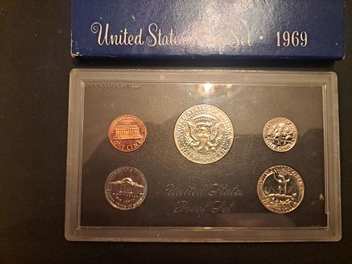 1969-S UNITED STATES PROOF MINT SET OGP