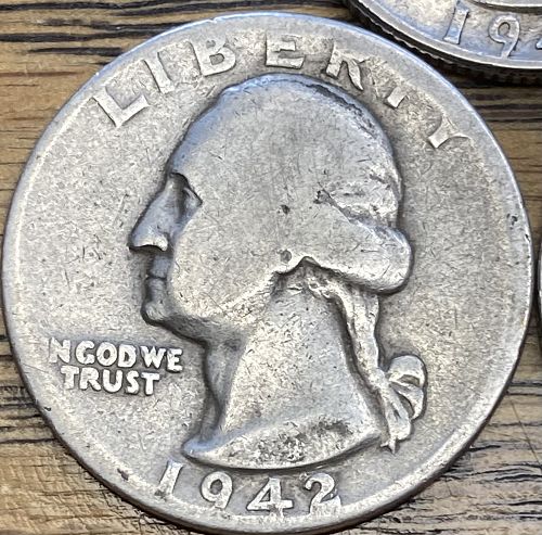 1942 P/D/S all three mints lot 42S less than $6.00 per coin