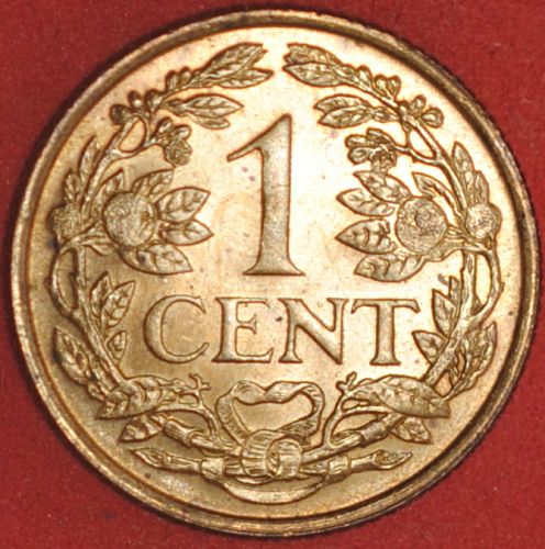 1961 Netherlands Antilles Cent BU