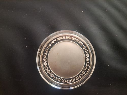 1OZ .999 PROOF UNITED STATES MARINE CORP  HIGH RELIEF