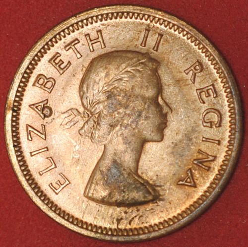 1956 South Africa Farthing UNC