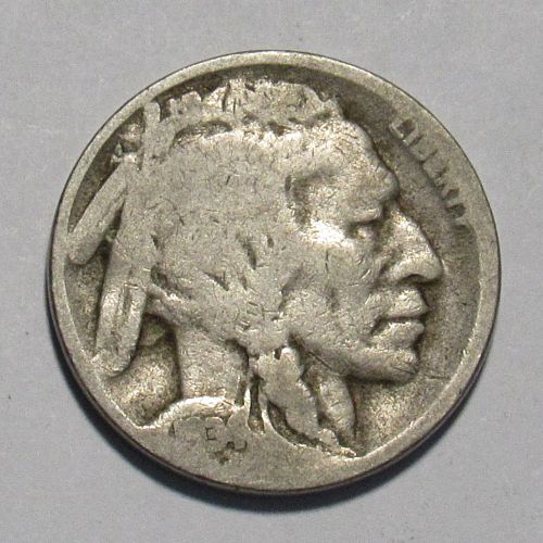 1934 D Buffalo Nickel in circulated condition