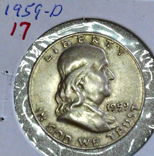 1953 Franklin Half Dollar