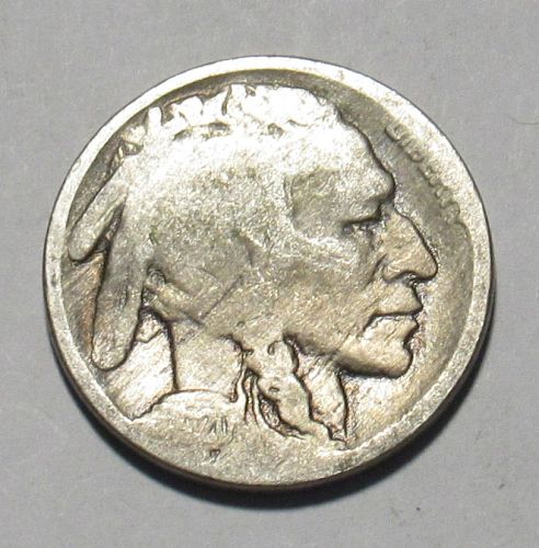 1920 P Buffalo Nickel in circulated condition