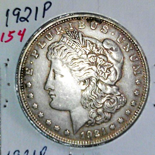 1921 Morgan Dollar