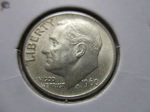 1960-D  Roosevelt Dime.  item: 10 R60D-03.
