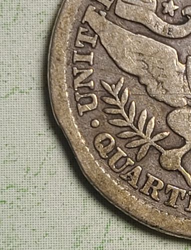 1897-O Barber Quarter RIM CLIP ERROR 10:00 o'clock Obverse Good-6
