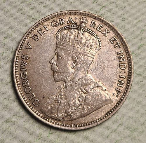 NEWFOUNDLAND 1912 Twenty Cents Almost Uncirculated-50