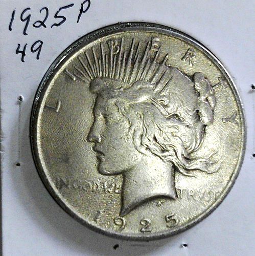 1925 Peace Dollar