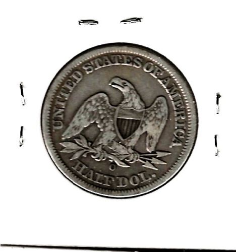 1858 "O" Seated Liberty Half Dollar***VF***