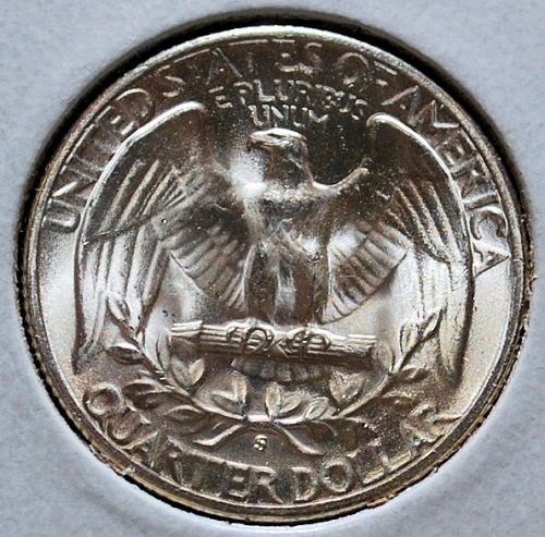 1951 S Washington Quarter MS - P