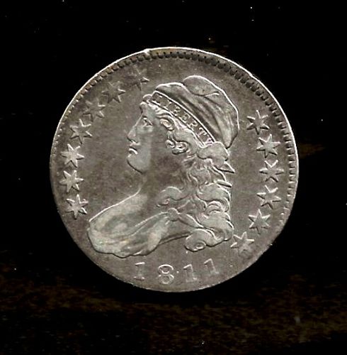 1811  Capped Bust Half Dollars: Large 8***XF***