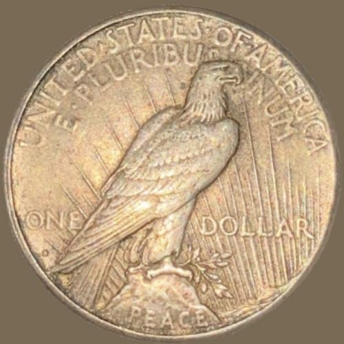 Two (2) Silver Peace Dollars—1923-S & 1925-S