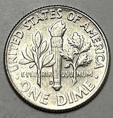 1964 D Roosevelt Dimes 90% Silver Composition 81423