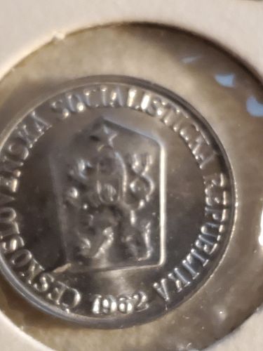 1962 Czechoslovakia 1 Haler