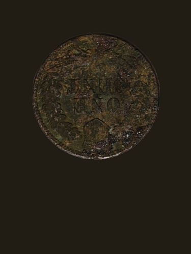 1876 P Indian Head Cent - Fair