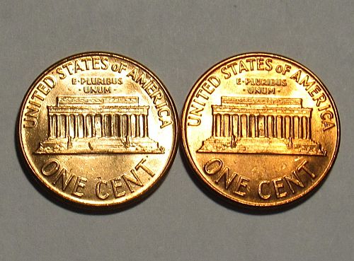 1962 P&D Lincoln Memorial Cents, BU