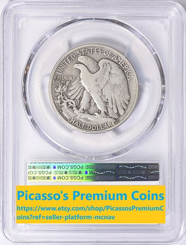 Key Date -1938d Walker - VG-10- Great looking coins for a VG