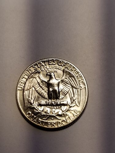 1964 D Washington Quarter