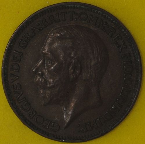 1936 Great Britain Farthing AU