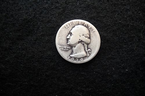 1938 Washington Quarter