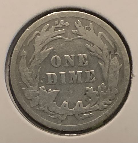 1909 P BARBER DIME G COND SELLING BELOW GREY SHEET BIN 4.00