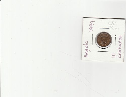 1949  ANGOLA  10 CENTAVOS