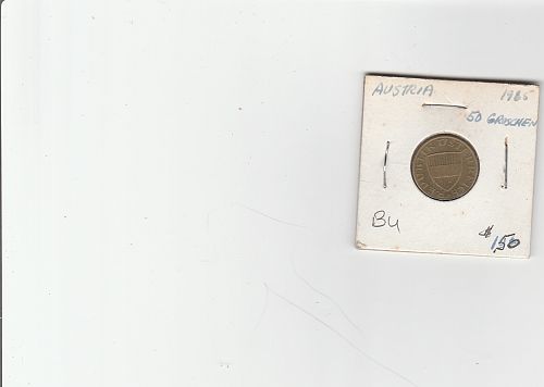 1965  AUSTRIA    50  GROSCHEN