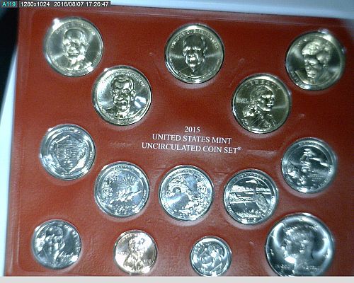 2015 Mint set complete