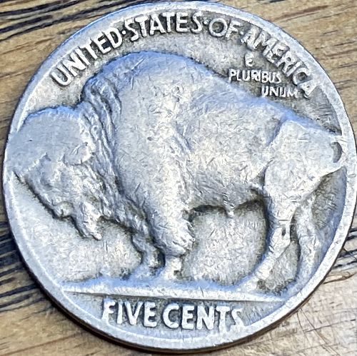 1927 Buffalo nickel in VERY GOOD condition great problem free coin