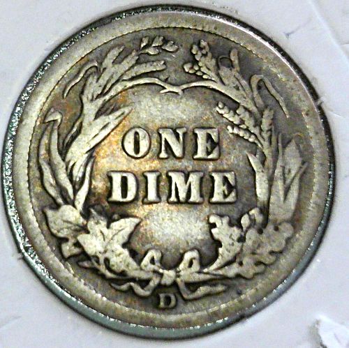 1914 D Barber Dime