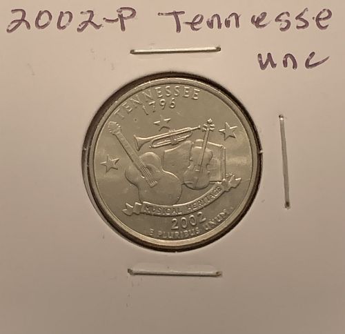 2002 P TENNESSE QUARTER UNC COND BIN .50