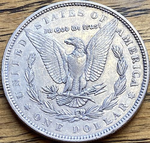 1888 Morgan dollar in EXTREMELY FINE  condition