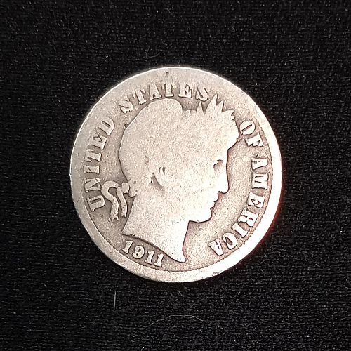 1911 Barber Dime