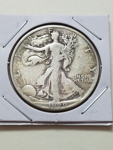 1929 D Walking Liberty Half Dollar
