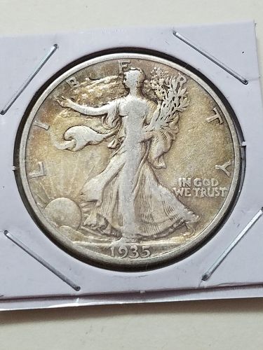 1935 S Walking Liberty Half Dollar