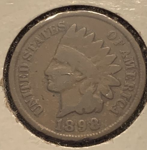 1898 P INDIAN HEAD G COND BIN 1.00