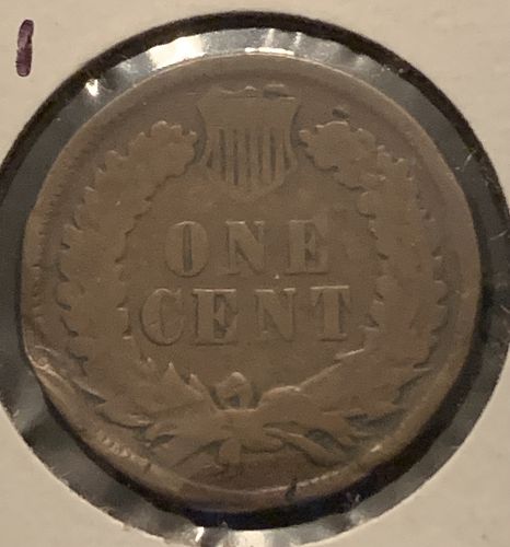 1899 P INDIAN HEAD FILLER COIN BIN .50