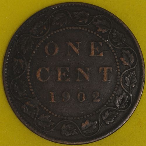 1902 Canada Cent Fine