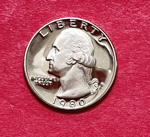1980 "S" Washington Quarter***PROOF***