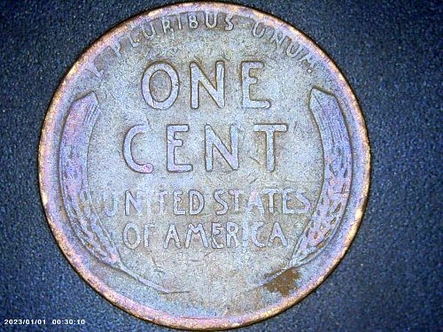 1944 S Lincoln Wheat Cent Sharpe