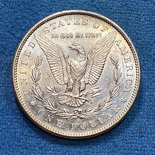 1890 S Morgan Silver dollar
