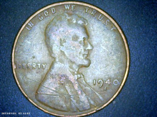 1940 S Lincoln Wheat Cent Lower Mintage