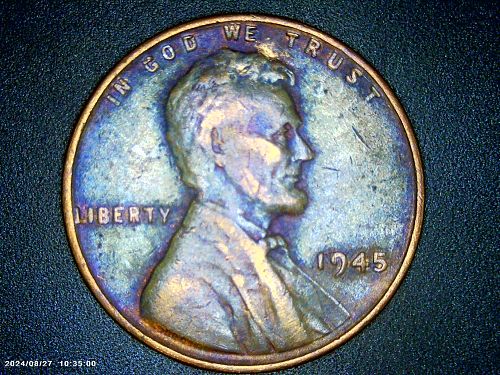 1945 P Lincoln Wheat Cent Sharpe