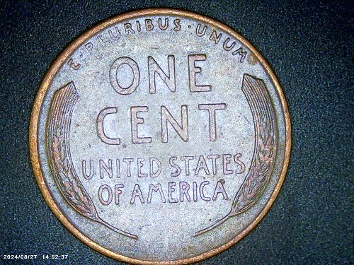 1945 D Lincoln Wheat Cent Nice Toning