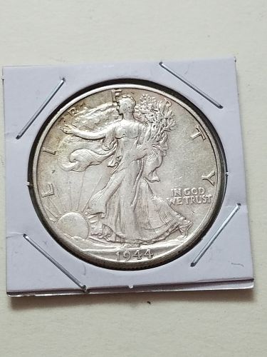 1944 D Walking Liberty Silver Half Dollar
